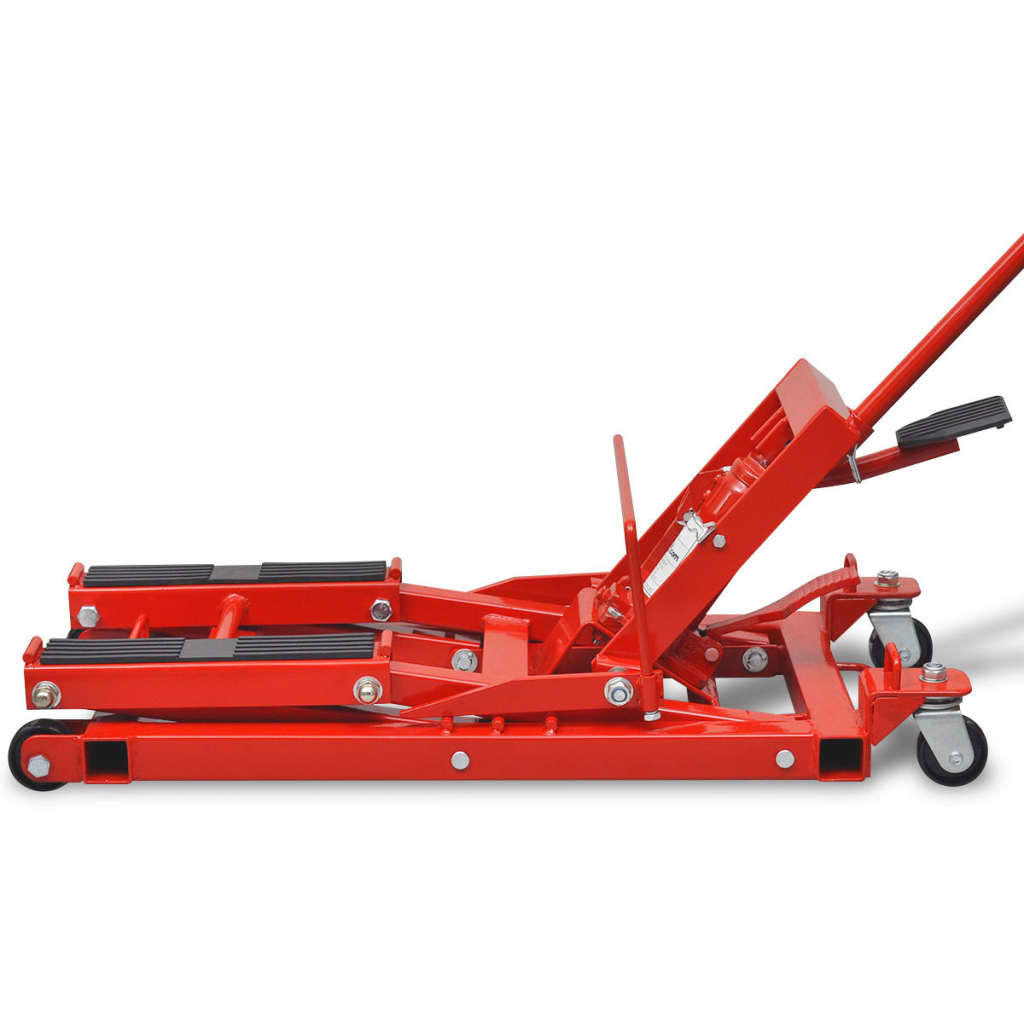 Motocicleta hidráulica/ atv jack 680 kg, vermelho