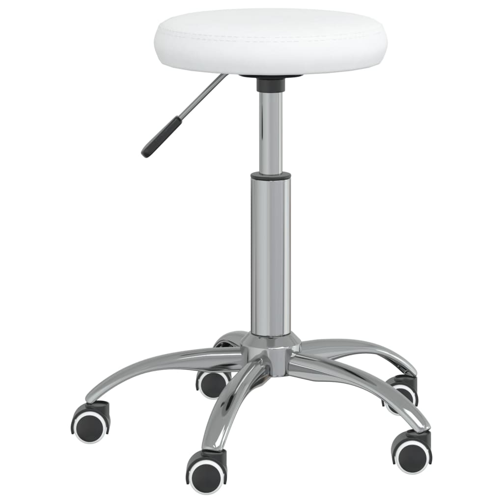 Banco de massagens couro artificial branco