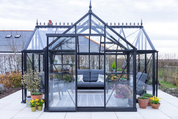 Estufa de Vidro Pioneer – 11,4 m²