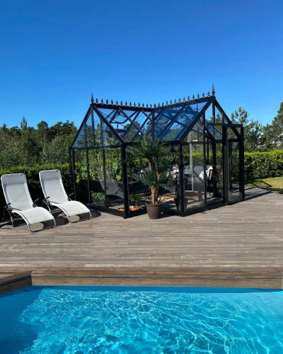 Estufa de Vidro Pioneer – 11,4 m²