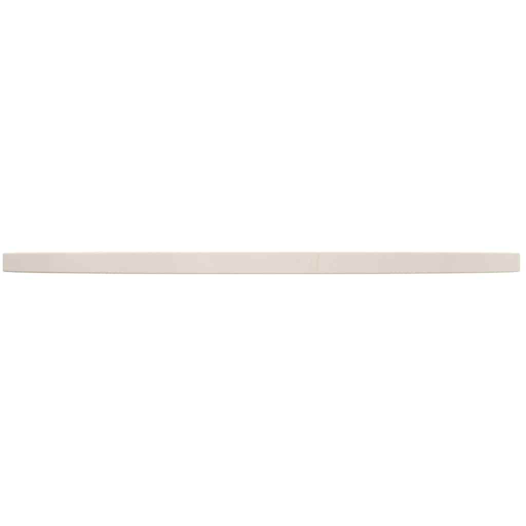 Tampo de mesa redondo ø70x3 cm madeira de pinho maciça branco