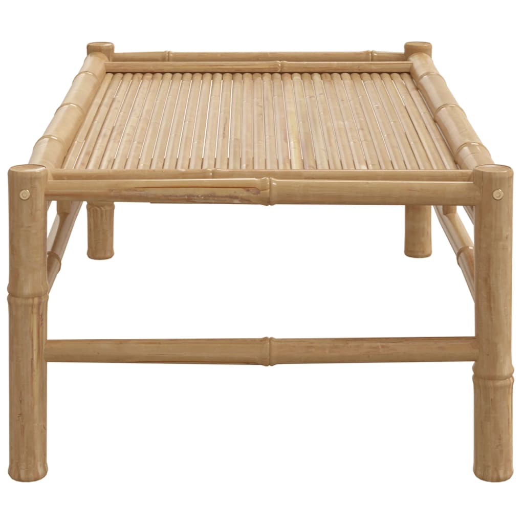 Mesa de centro para jardim 100x55x33 cm bambu