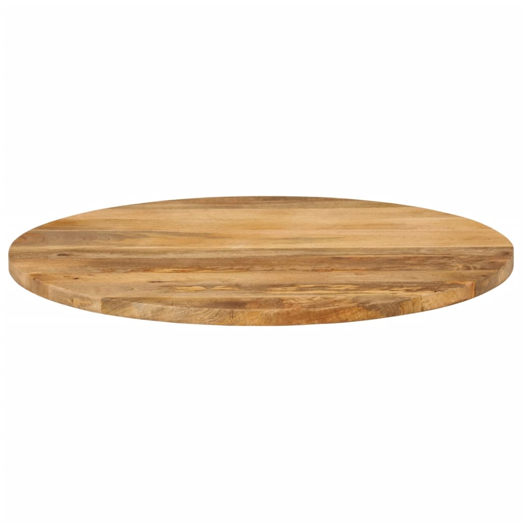 Tampo de mesa redondo ø90x2,5cm madeira de mangueira maciça