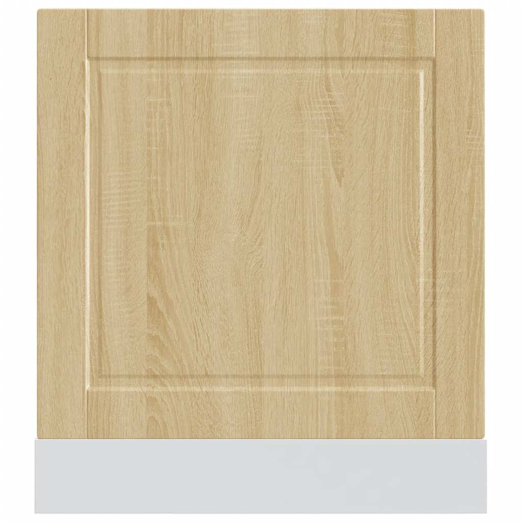 Painel máquina lavar louça porto carvalho sonoma 60x1,5x57 cm