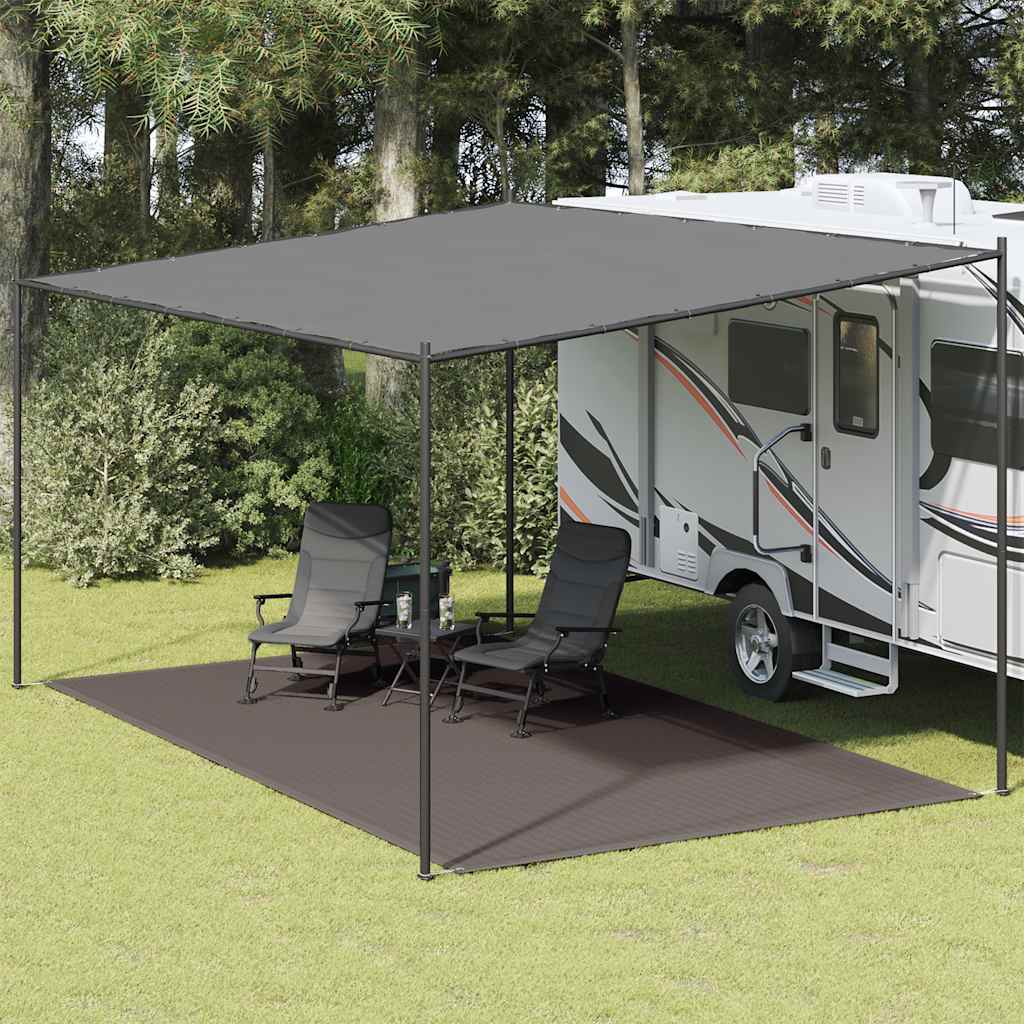 Tapete de campismo para tenda 300x500 cm antracite