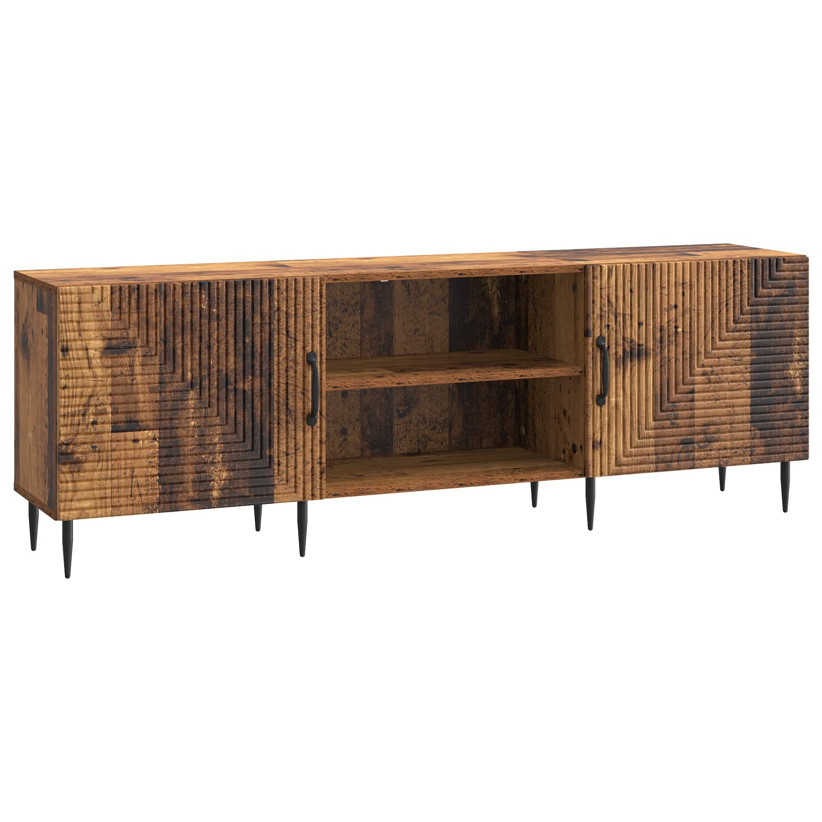 Gabinete para TV madeira antiga 150 x 31 x 50 cm
