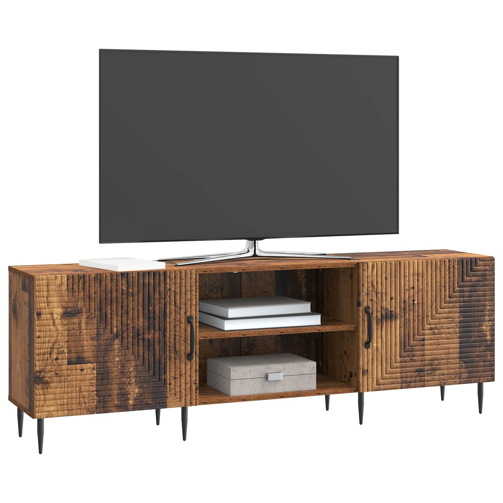 Gabinete para TV madeira antiga 150 x 31 x 50 cm