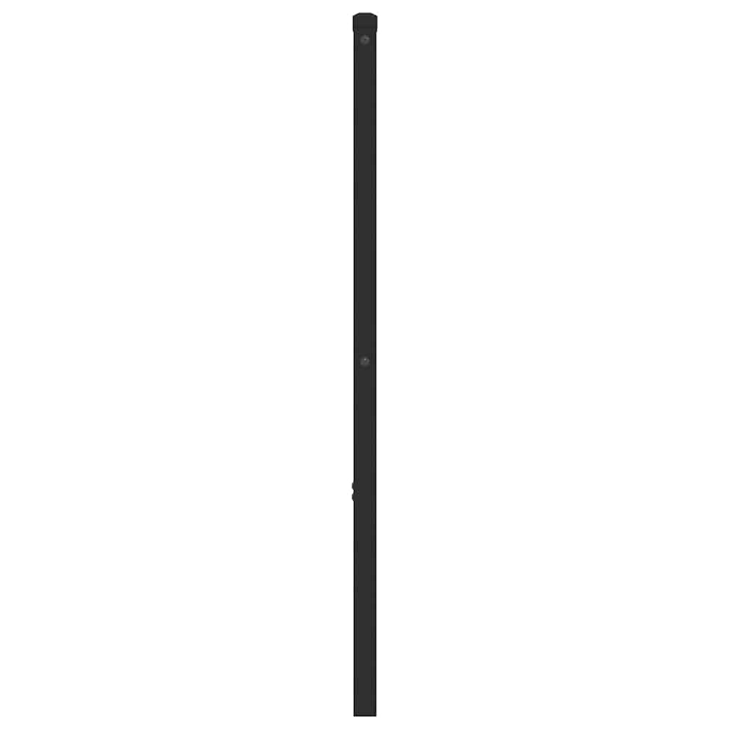 Cabeceira de substituição 193 cm metal preto