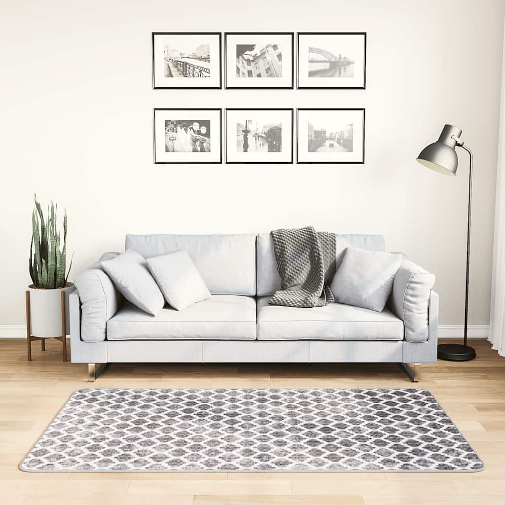 Tapete lavável antiderrapante 80x150 cm multicor