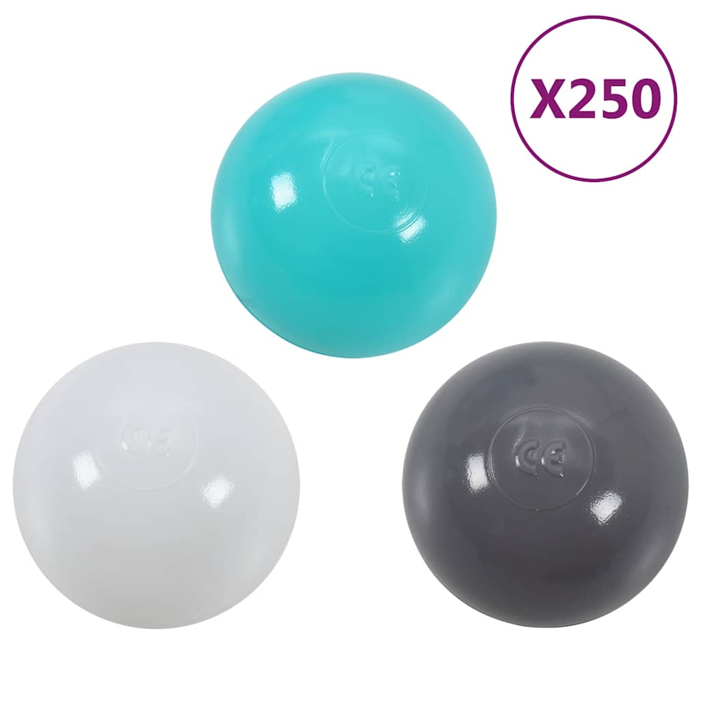 Bolas de brincar 250 pcs multicolor