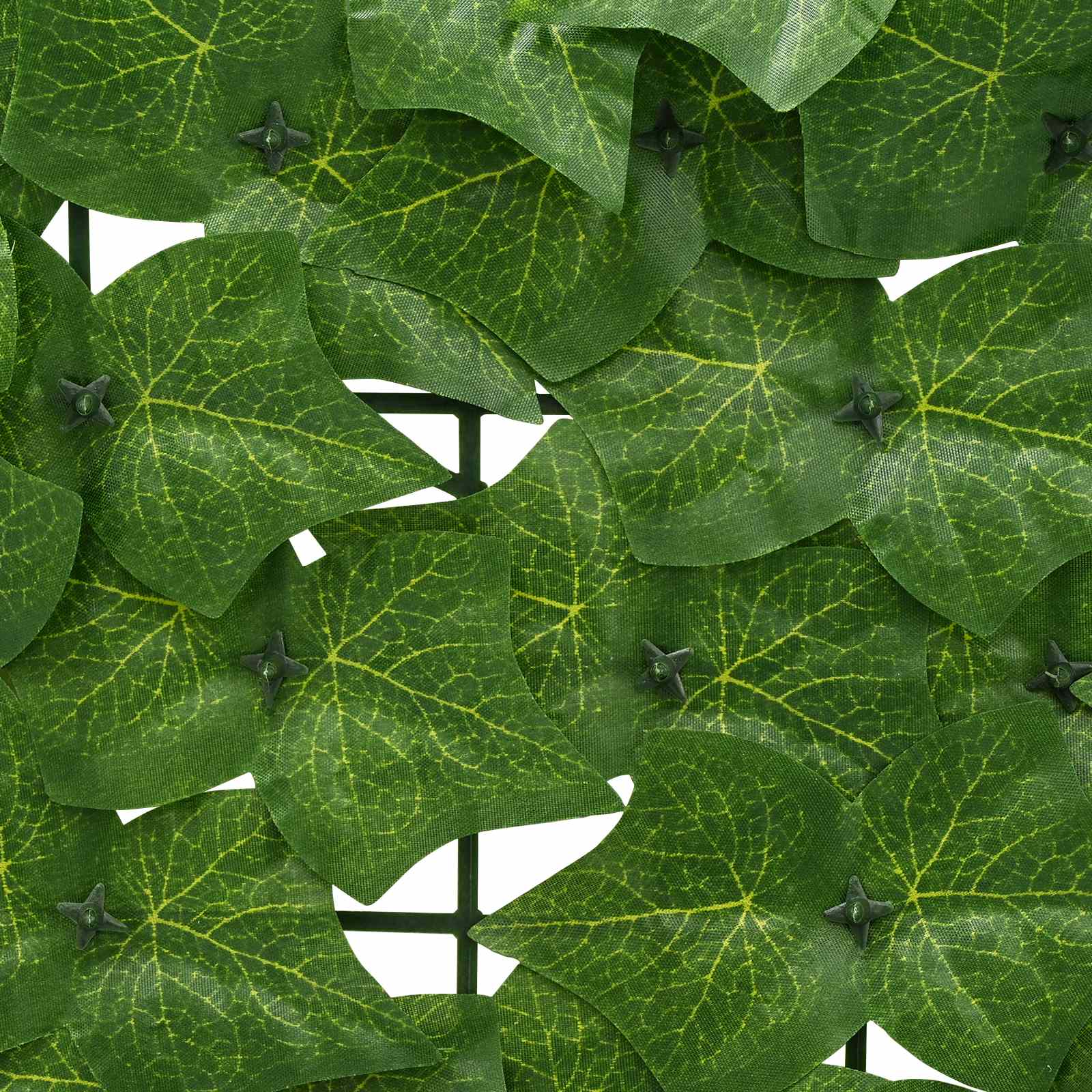 Tela de varanda com folhas verde 400 x 75 cm