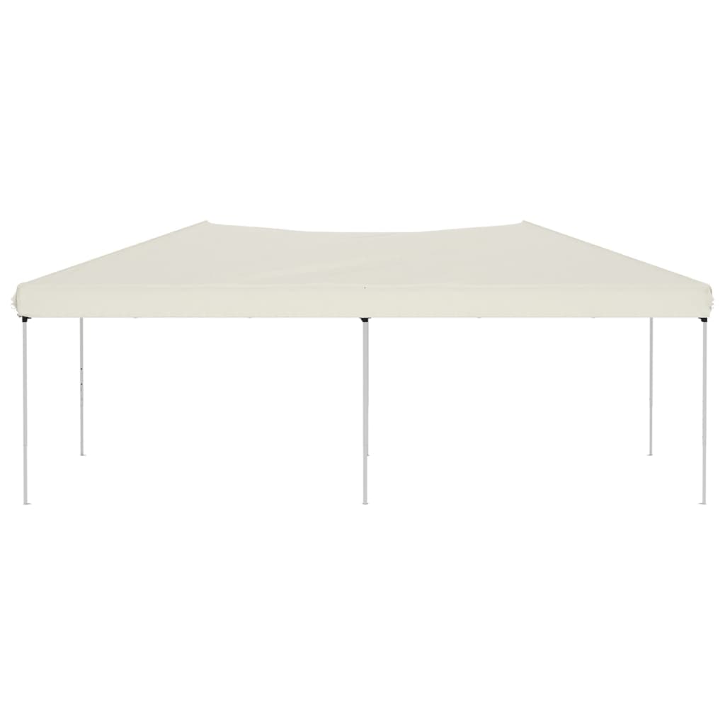 Tenda para festas dobrável 3x6 m cor creme