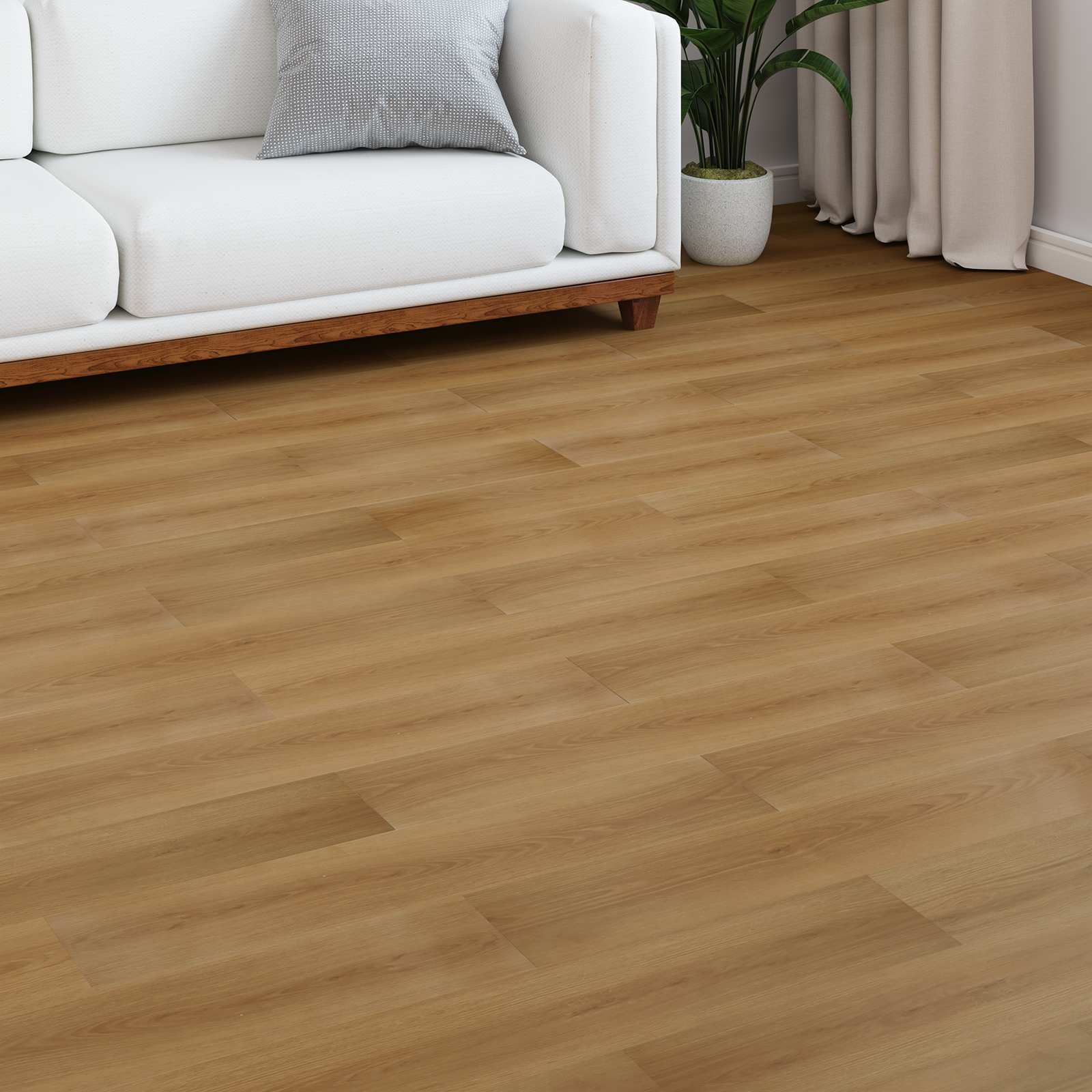 Piso laminado lavanda clara 101 x 20 x 0,8 cm 15 unid.
