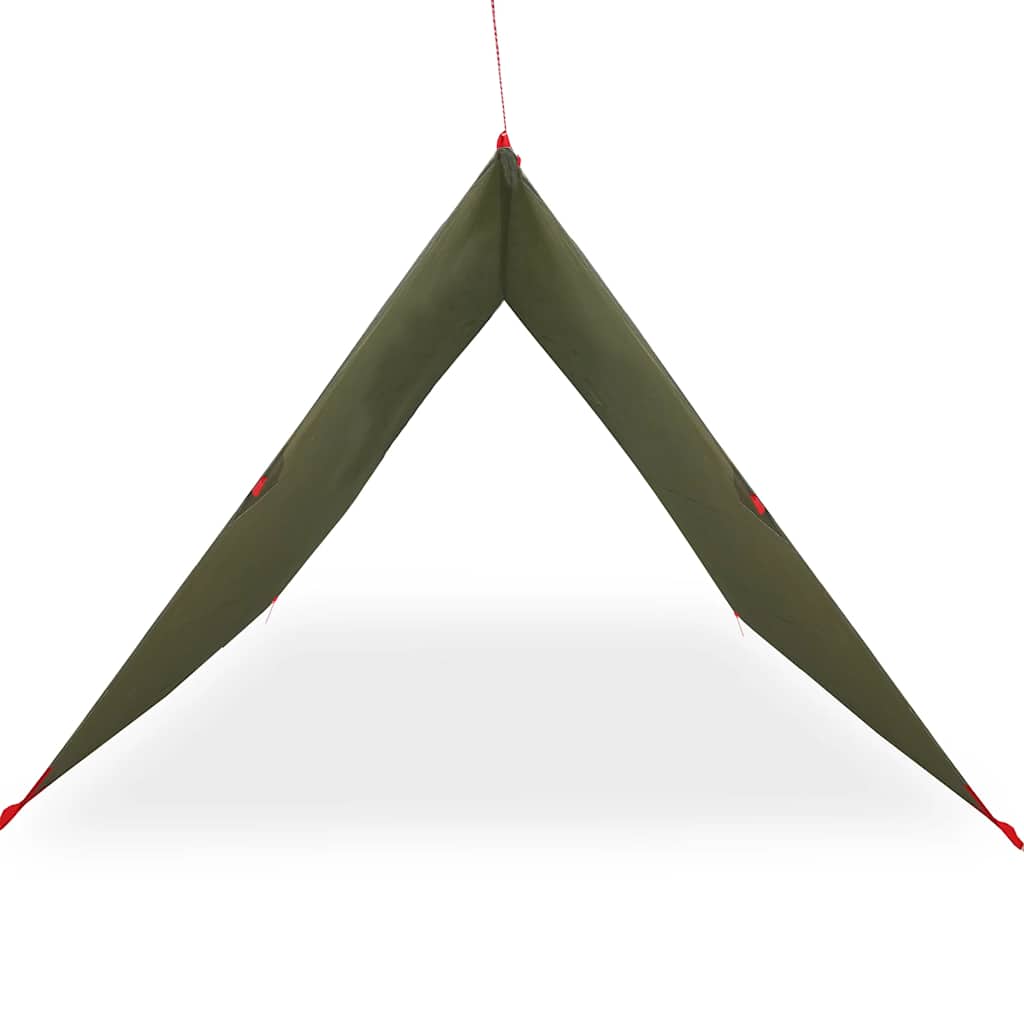 Lona de campismo 406x306 cm impermeável verde azeitona