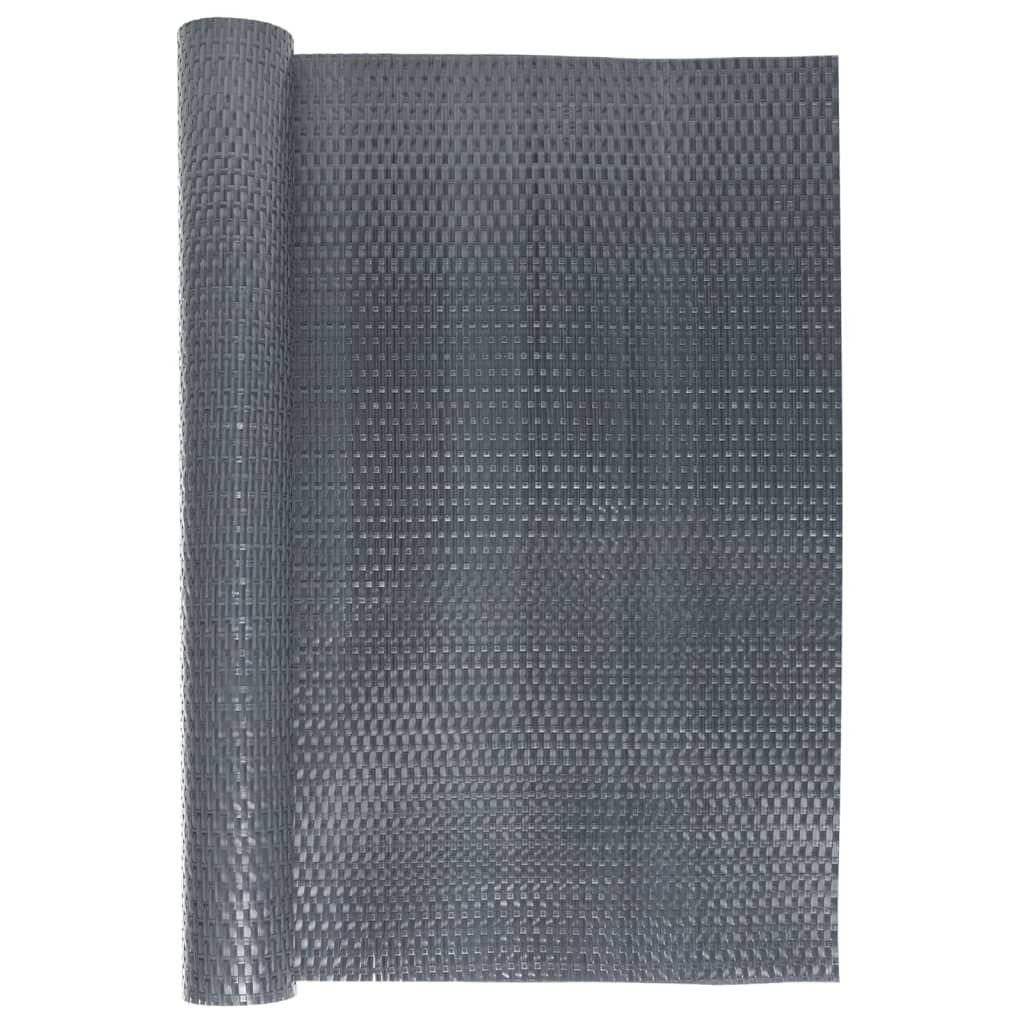 Tela de varanda 600x80 cm vime PE antracite
