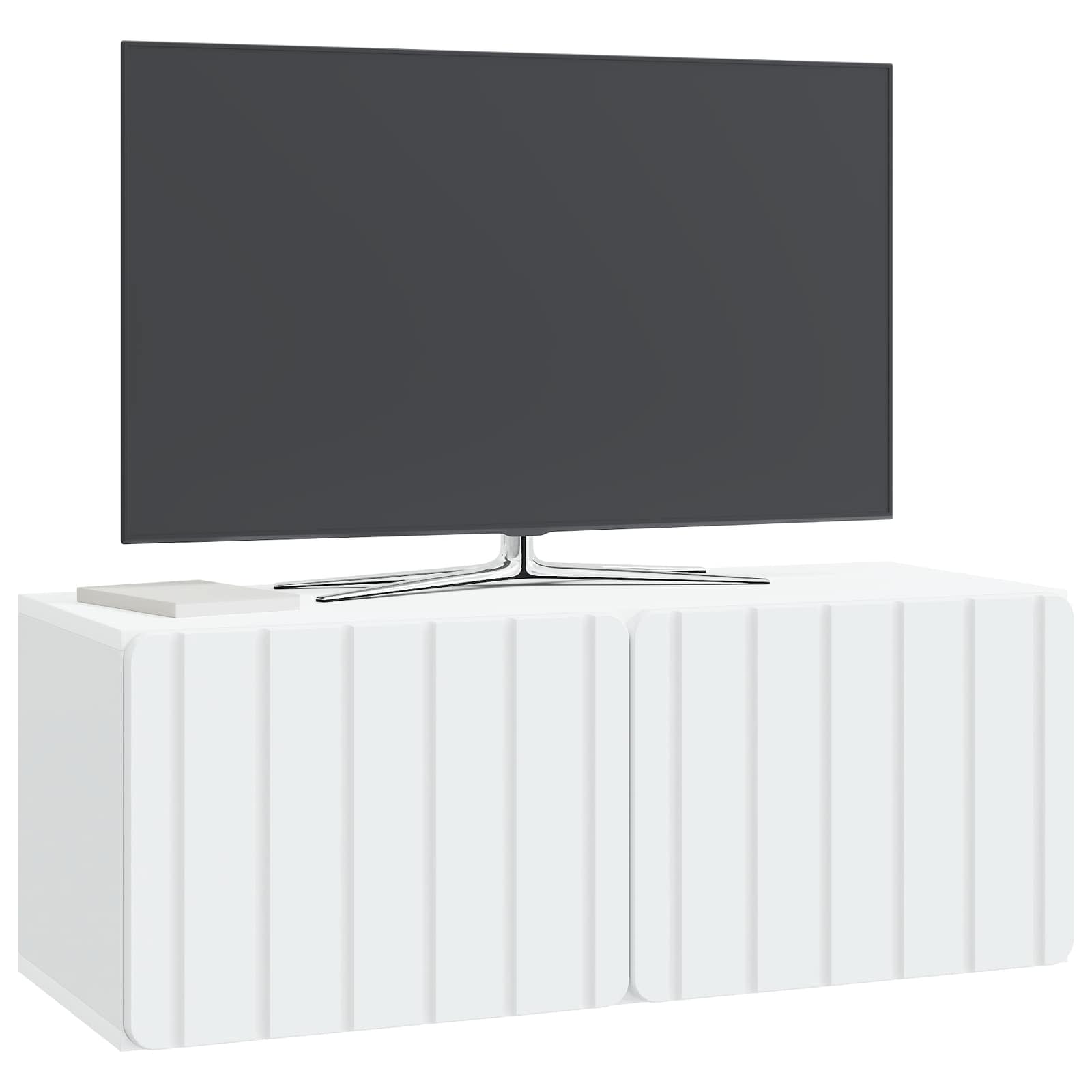 Gabinete de TV de parede 78,5 x 31 x 30 cm branco