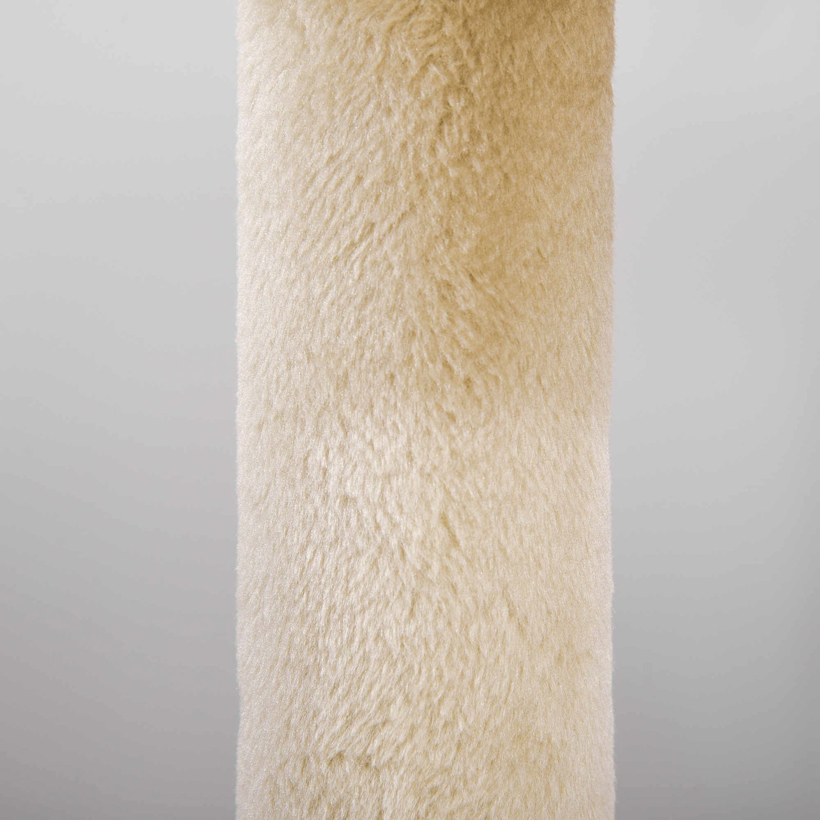 Árvore Arranhador para Gatos com Plataforma Caverna Postes de Sisal e Bola Suspensa 48x48x104 cm Bege