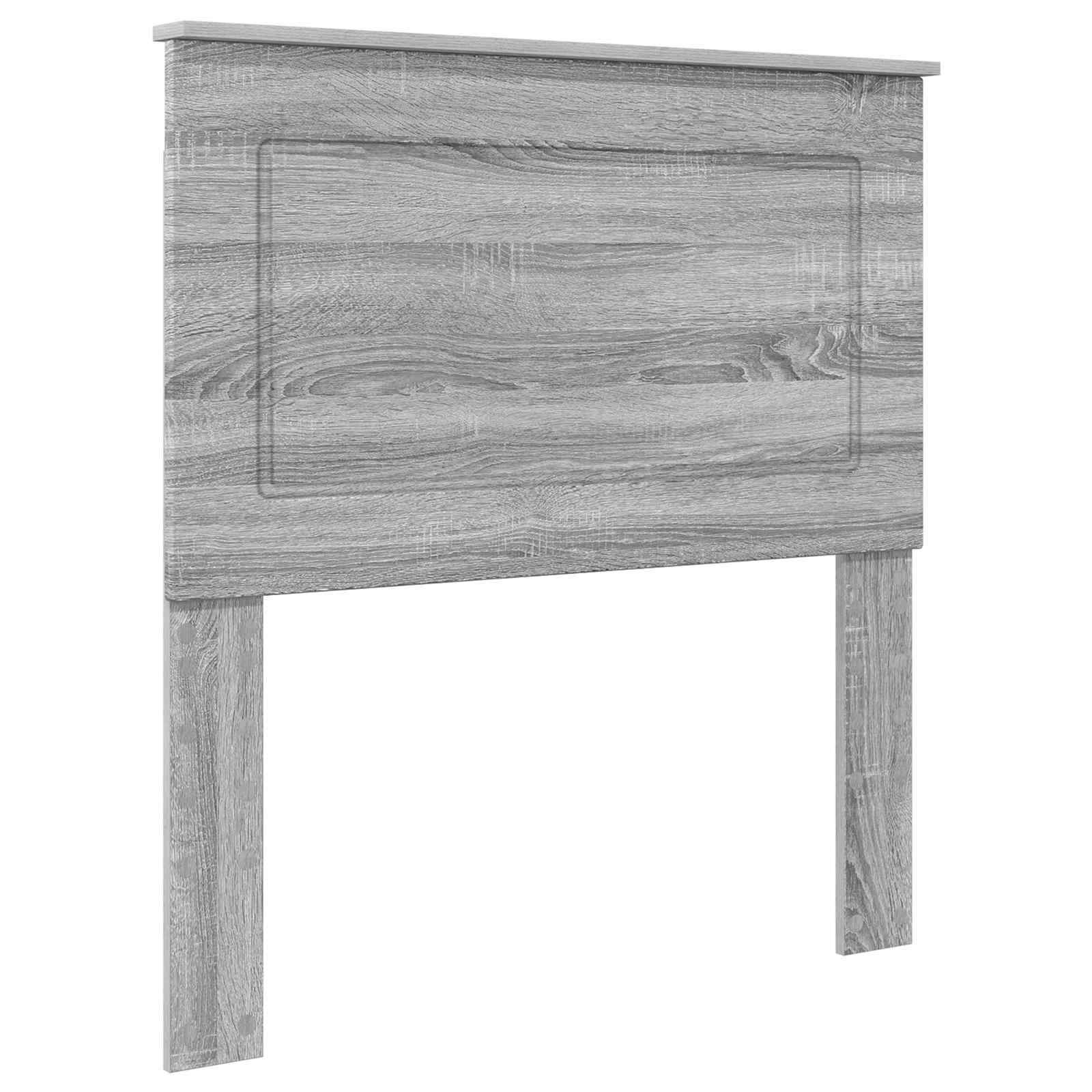 Cabeceira sonoma cinza 100 cm madeira engenheirada