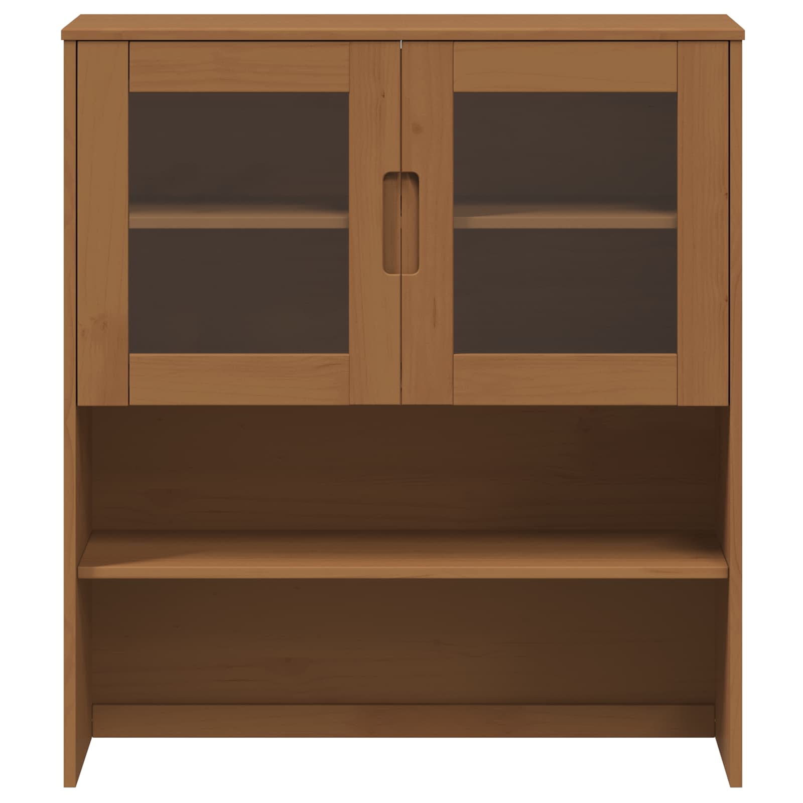 Hutch molde caramelo 90 x 35 x 100 cm madeira de pinho maciça