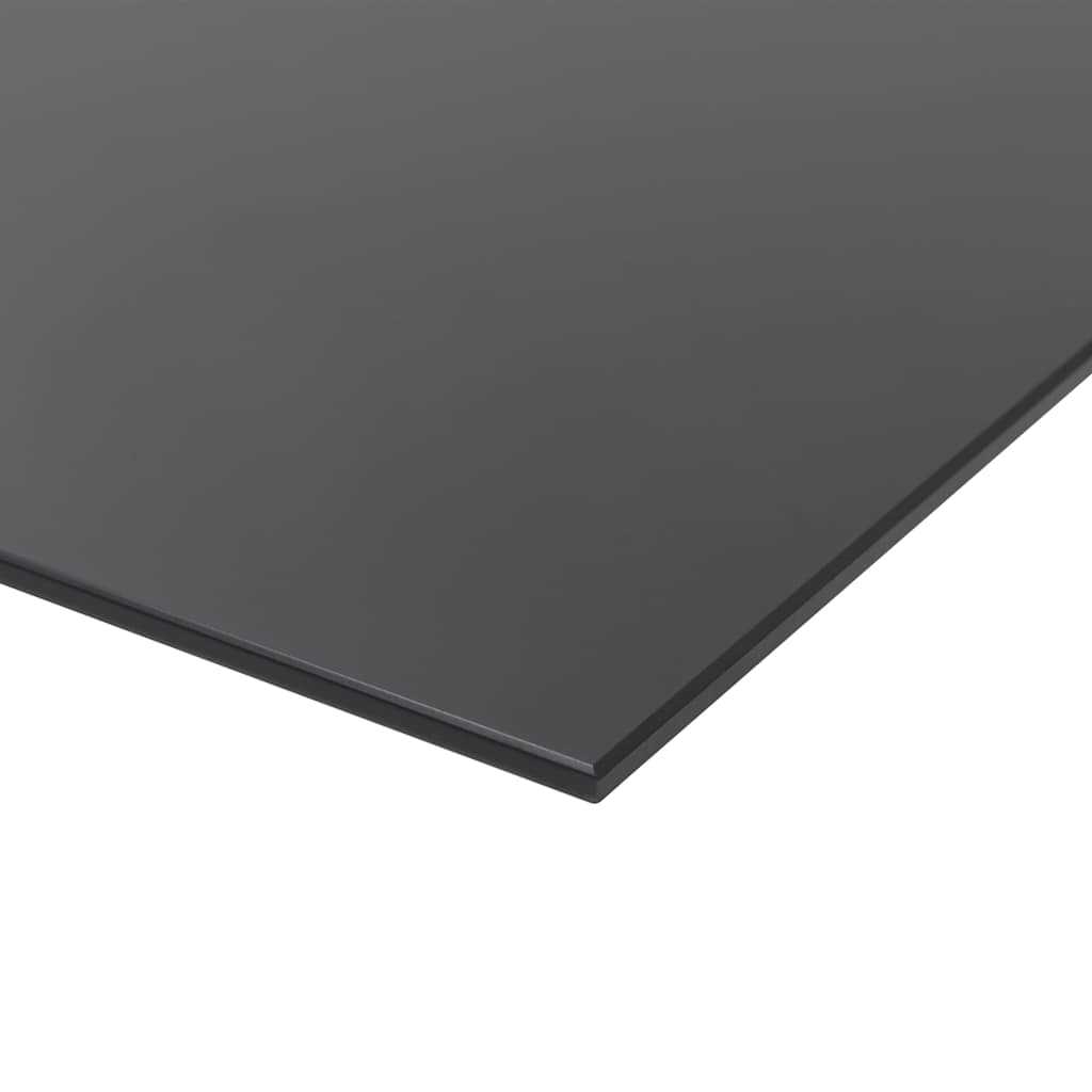 Quadro negro magnético em vidro para parede 80x60 cm