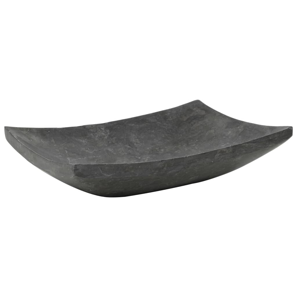Lavatório 50x35x12 cm mármore preto