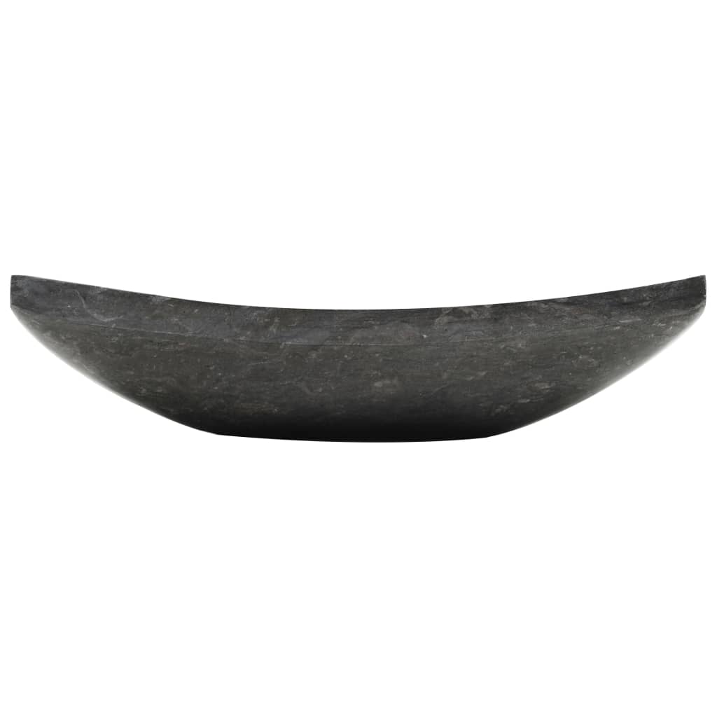 Lavatório 50x35x12 cm mármore preto