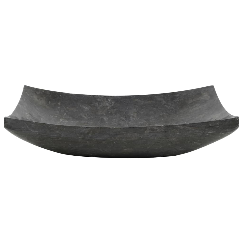 Lavatório 50x35x12 cm mármore preto