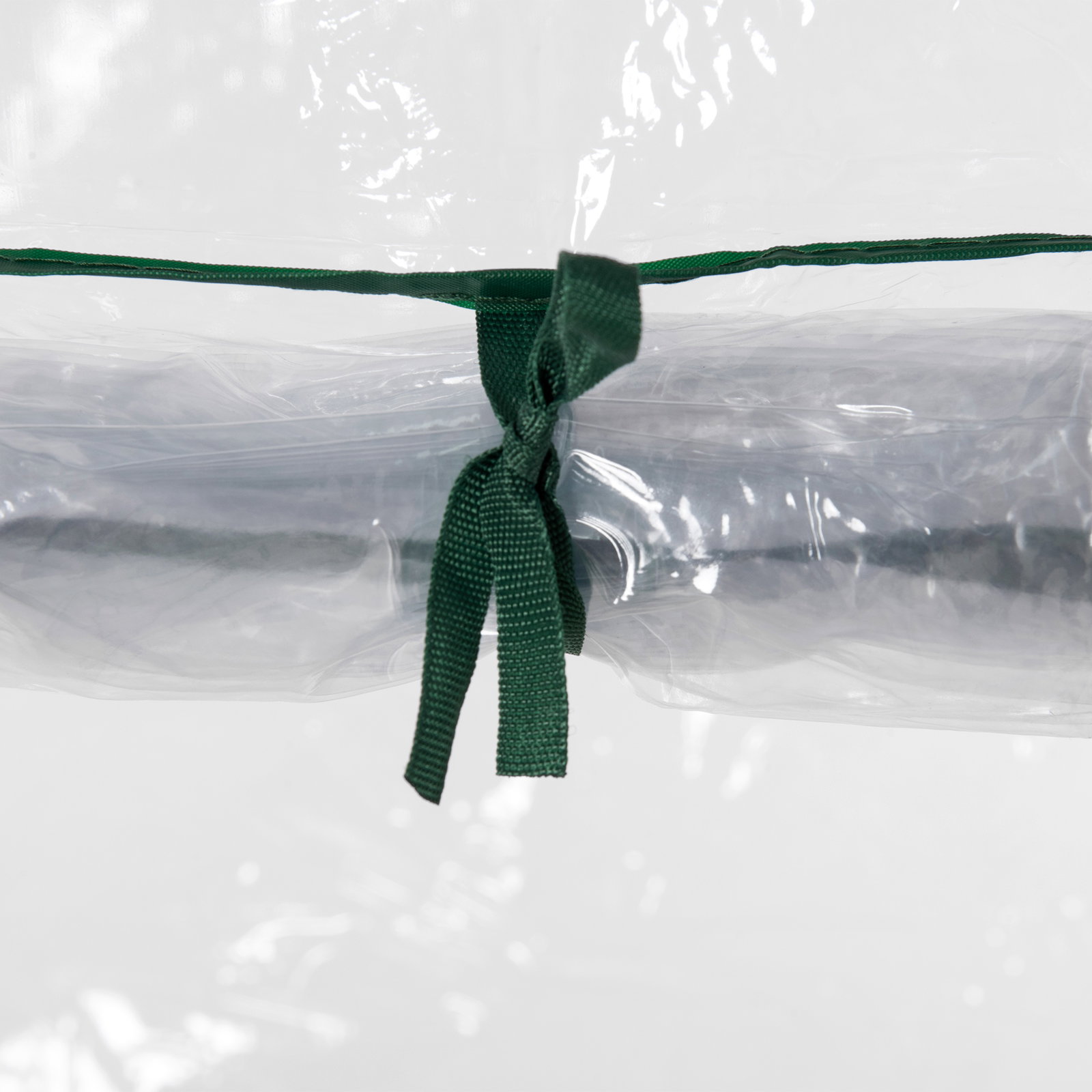 Estufa com Porta Enrolável e Estrutura de Aço Estufa de Jardim para Cultivo de Plantas 100x50x150 cm Transparente