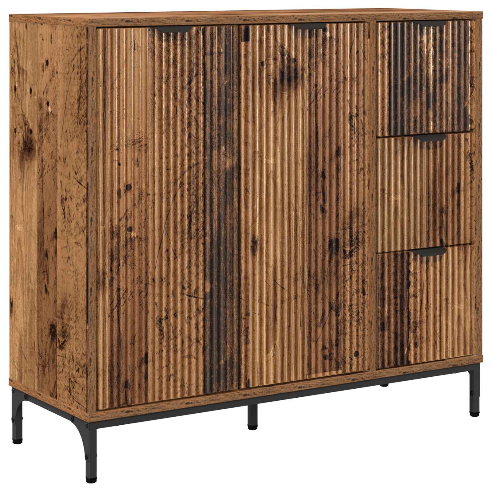 Buffet madeira antiga 89,5 x 33 x 82 cm derivados de madeira