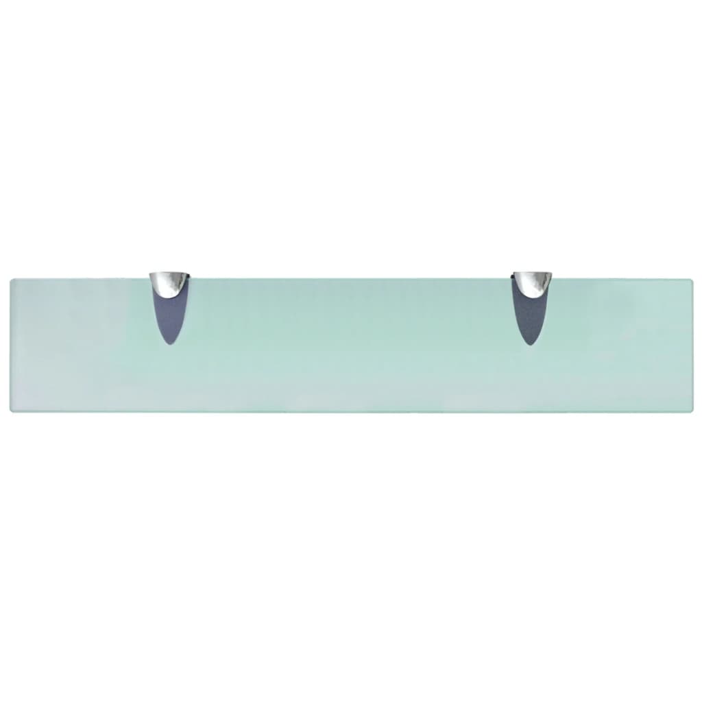 Prateleira flutuante vidro 50x10 cm 8 mm