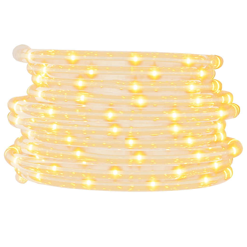 Cordão de luzes com 1200 luzes LED 50 m PVC branco quente