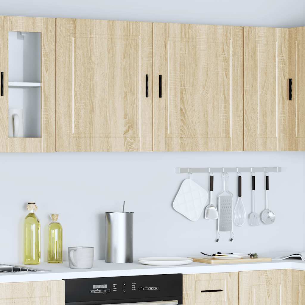 Armários parede cozinha 2 pcs porto sonoma carvalho
