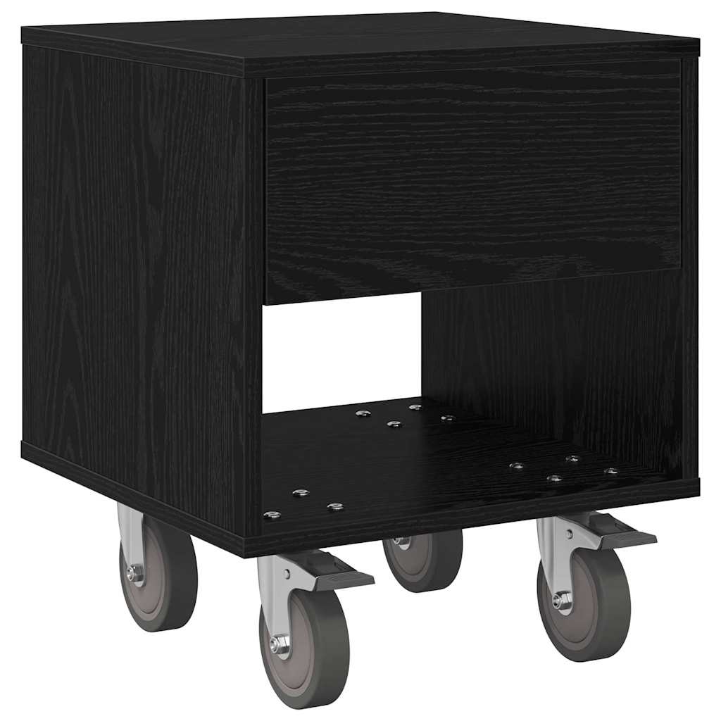 Mesa-de-cabeceira carvalho preto 40,5 x 40 x 48 cm