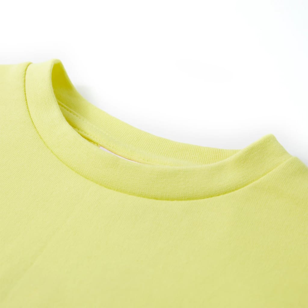 Sweatshirt para criança amarelo 116