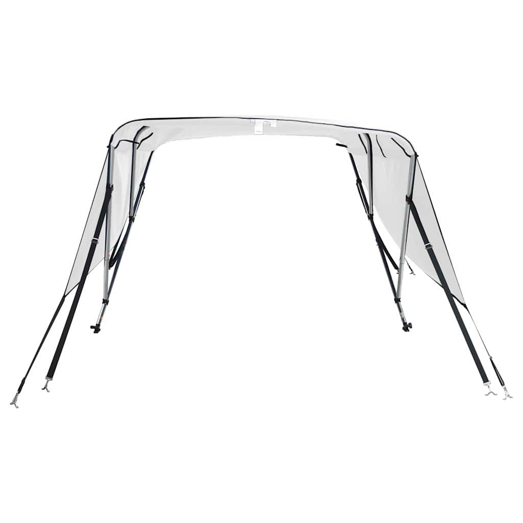Toldo de 3 arcos bimini c/ paredes laterais 183x(137-152)x137cm