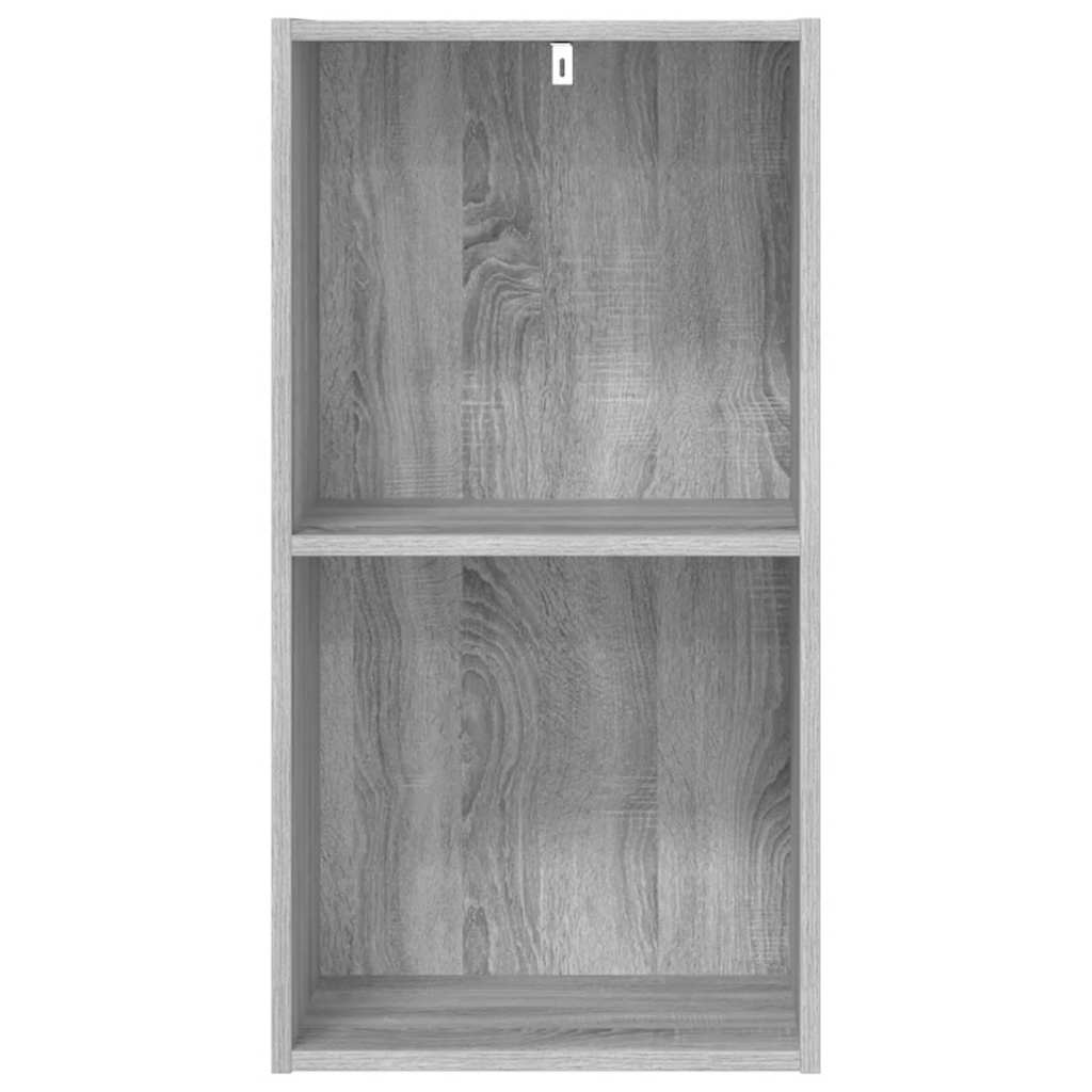 Estante 40x30x77 cm derivados de madeira cinzento sonoma