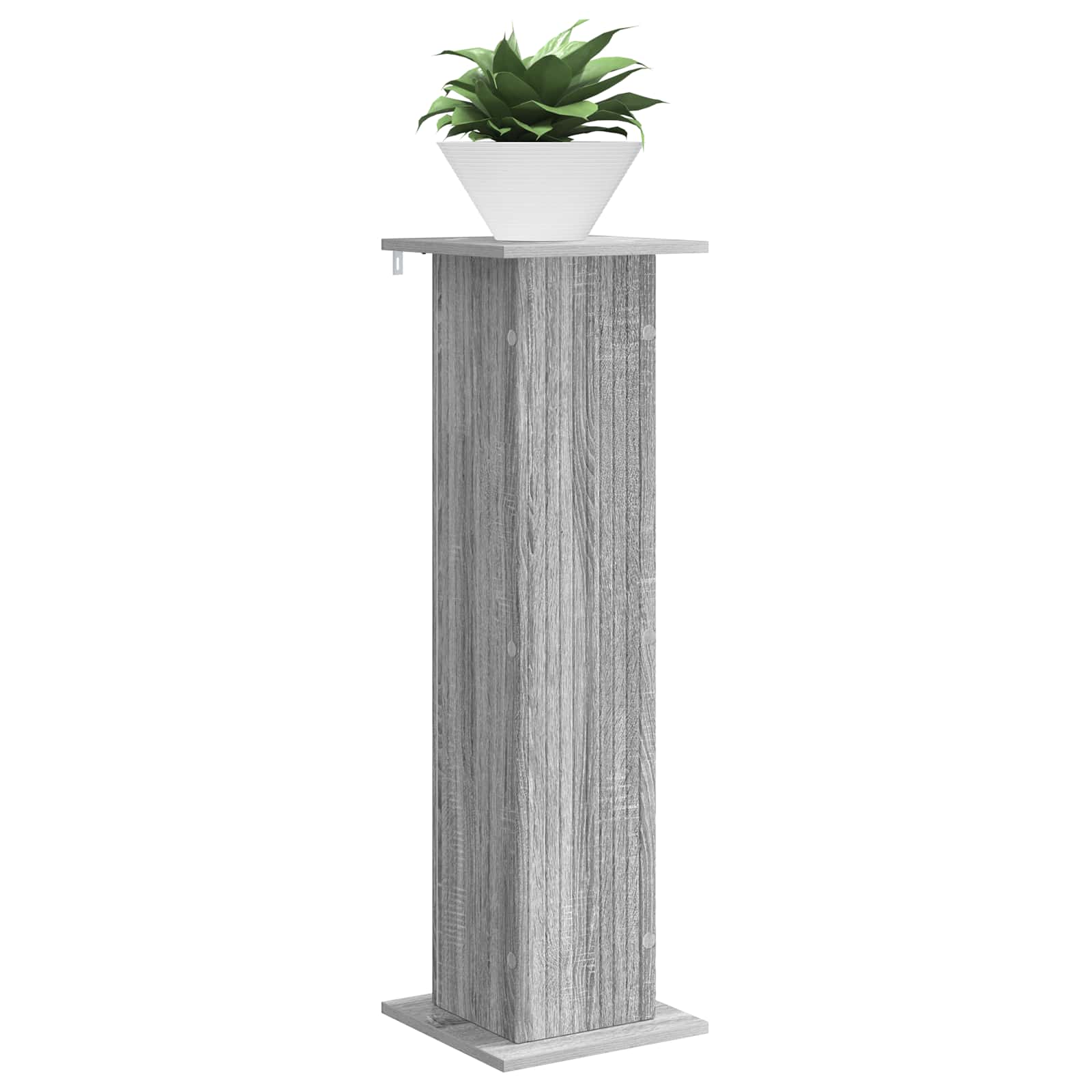 Suporte para plantas 2 unid. sonoma cinzento