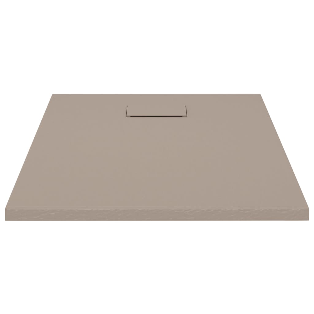 Base de chuveiro smc 90x70 cm castanho