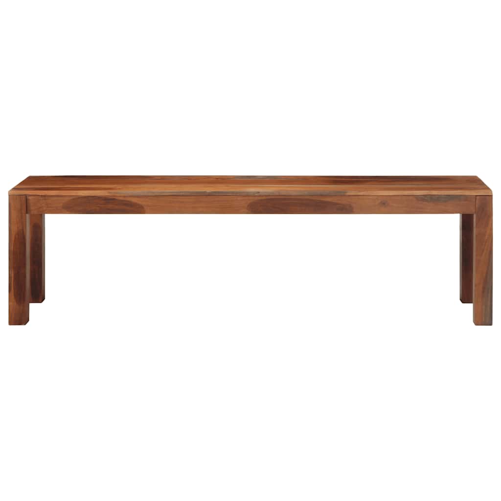 Banco 160 cm madeira maciça de acácia