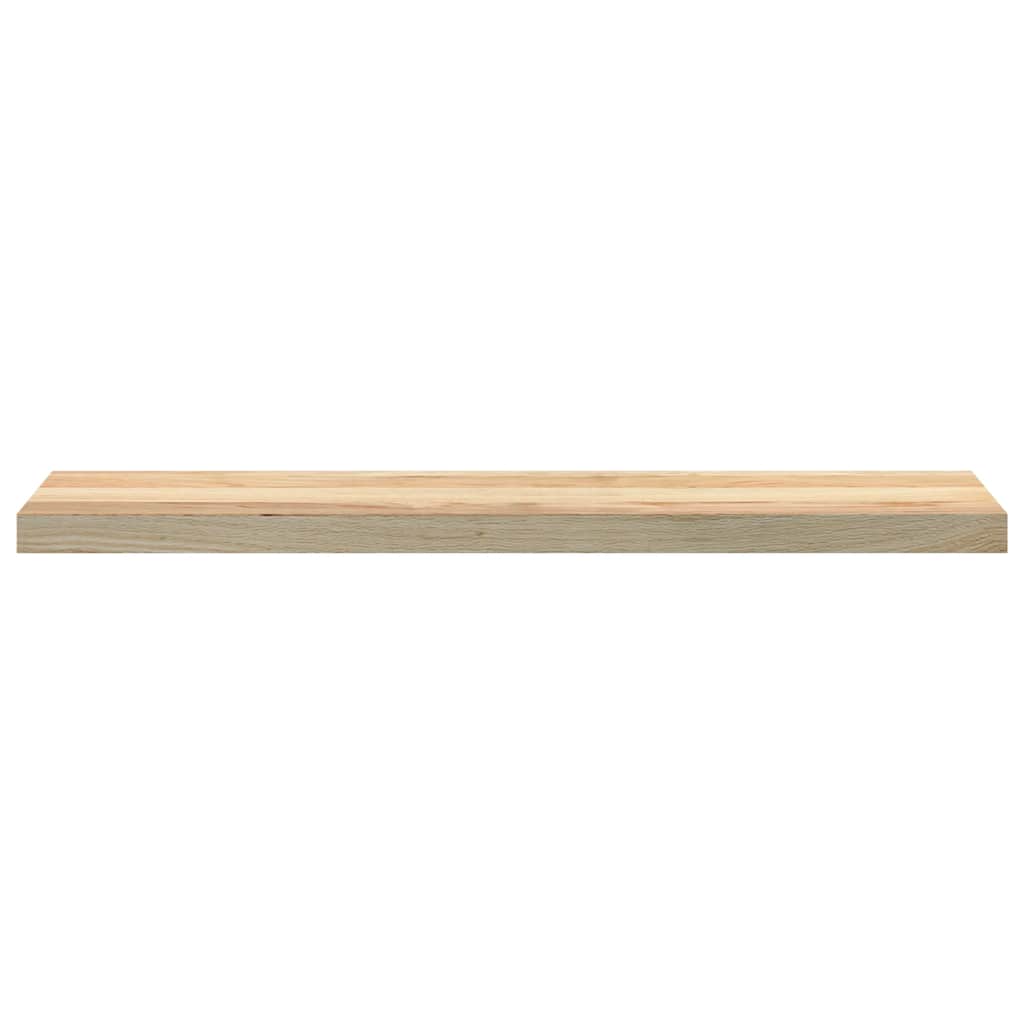 Soleiras da janela 2 pcs 100x20x2cm carvalho maciço não tratado