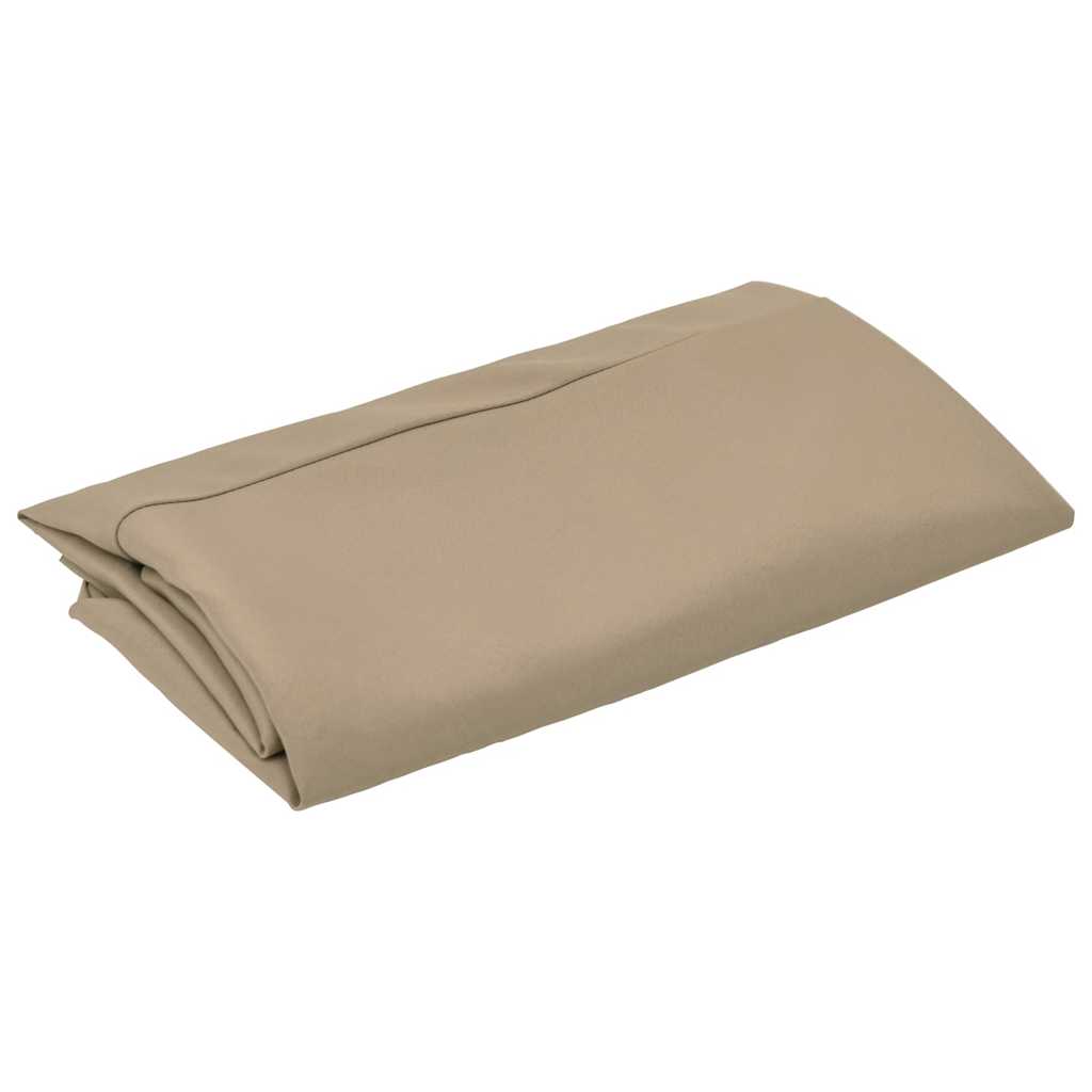 Tecido de reposição para guarda-sol cantilever cinza-claro 350 cm