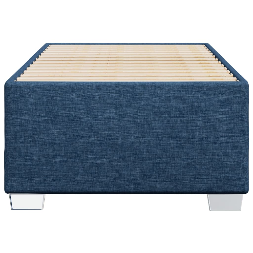 Estrutura de cama sem colchão 80x200 cm azul