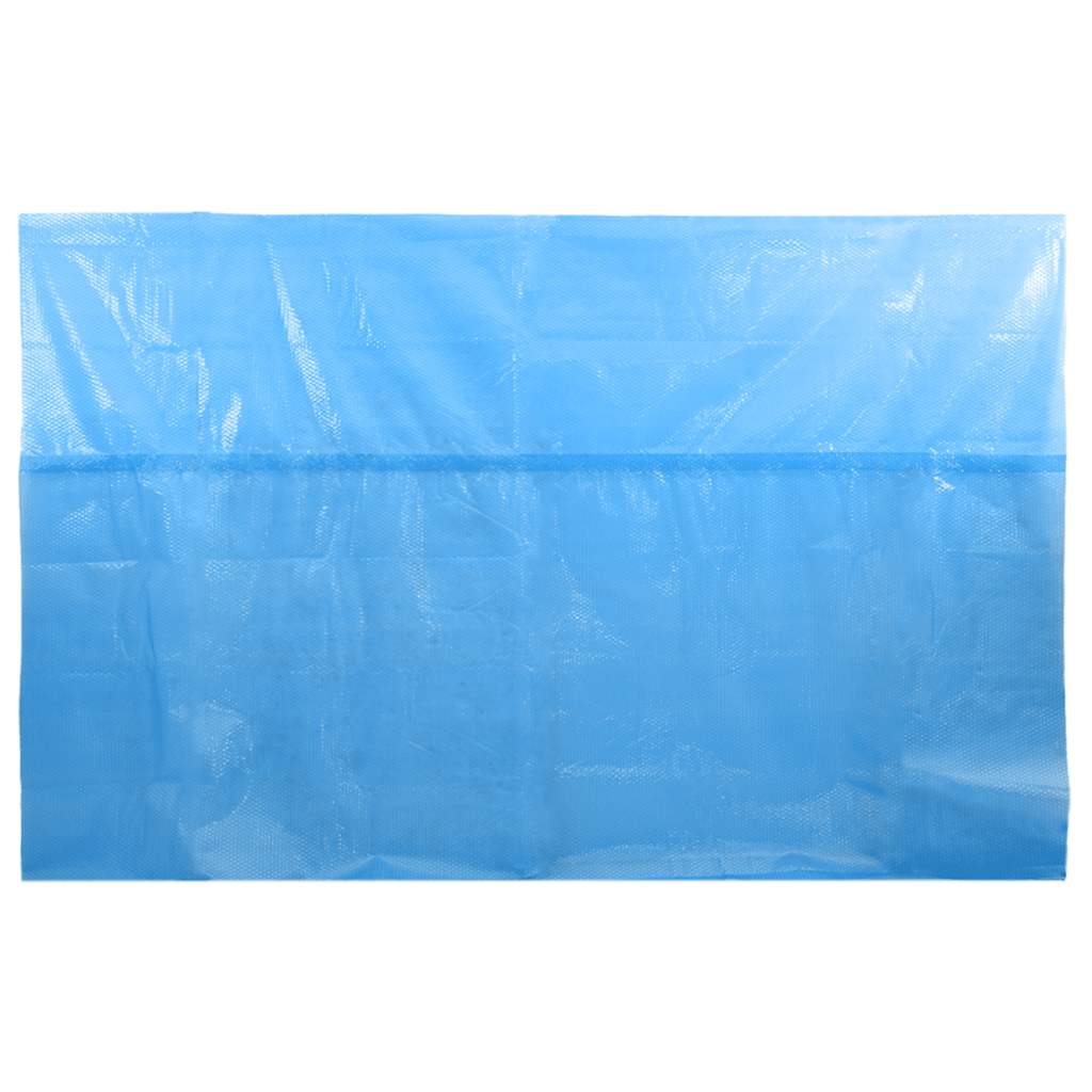 Cobertura de piscina retangular 450 x 220 cm PE azul