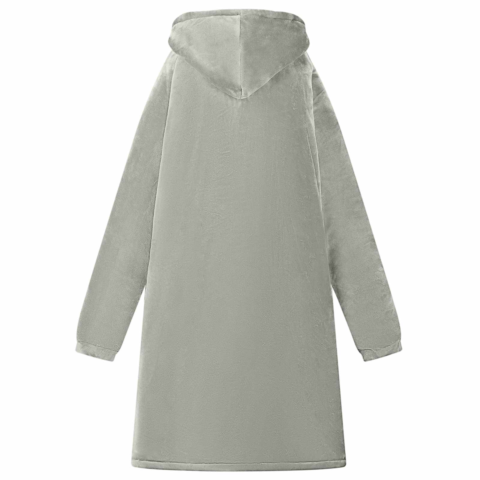 Sweatshirt manta cinzeto l fleece e flanela