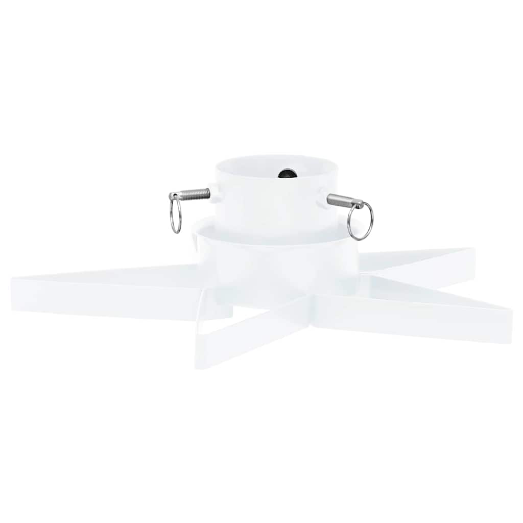 Suporte para árvore de natal 47x47x13,5 cm branco