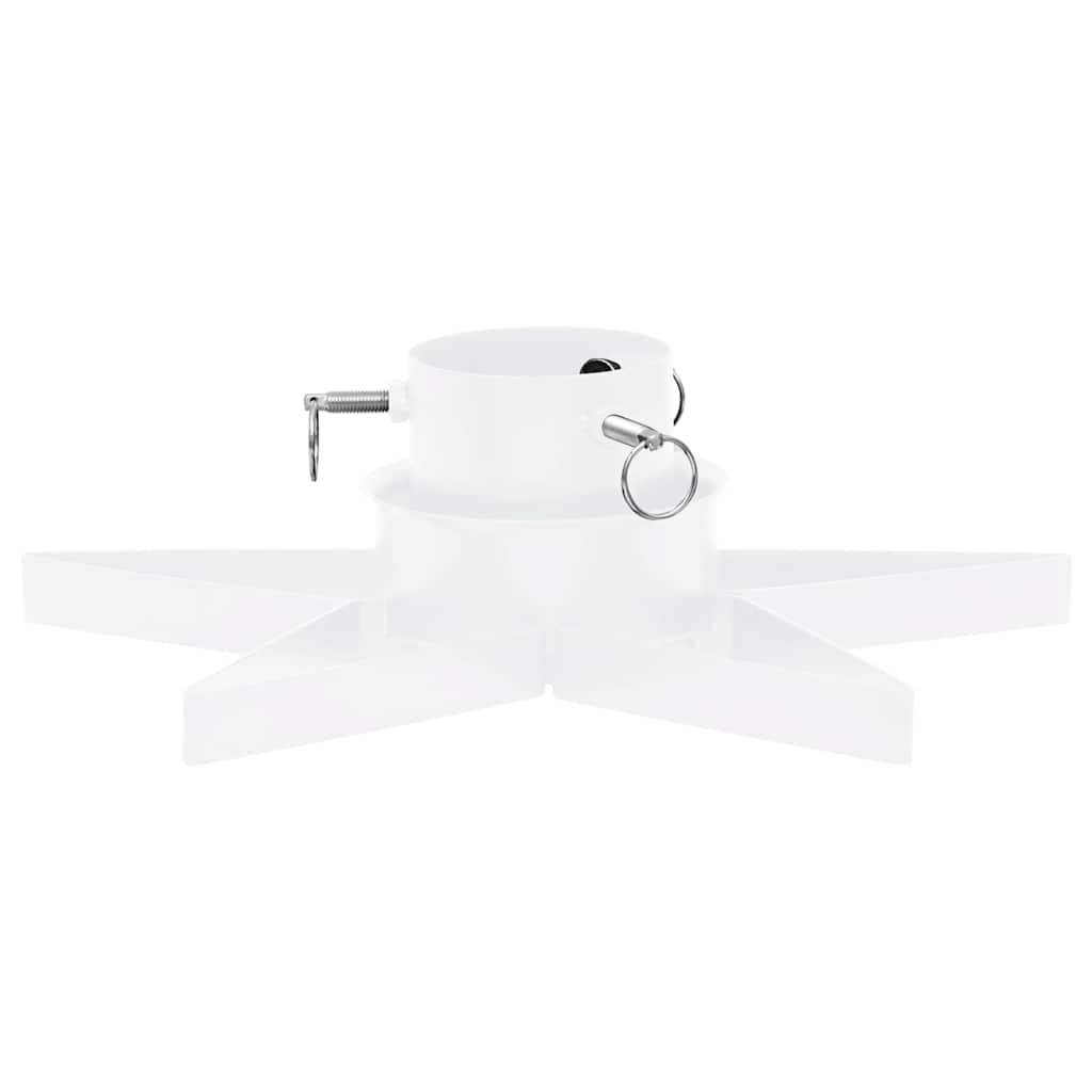 Suporte para árvore de natal 47x47x13,5 cm branco