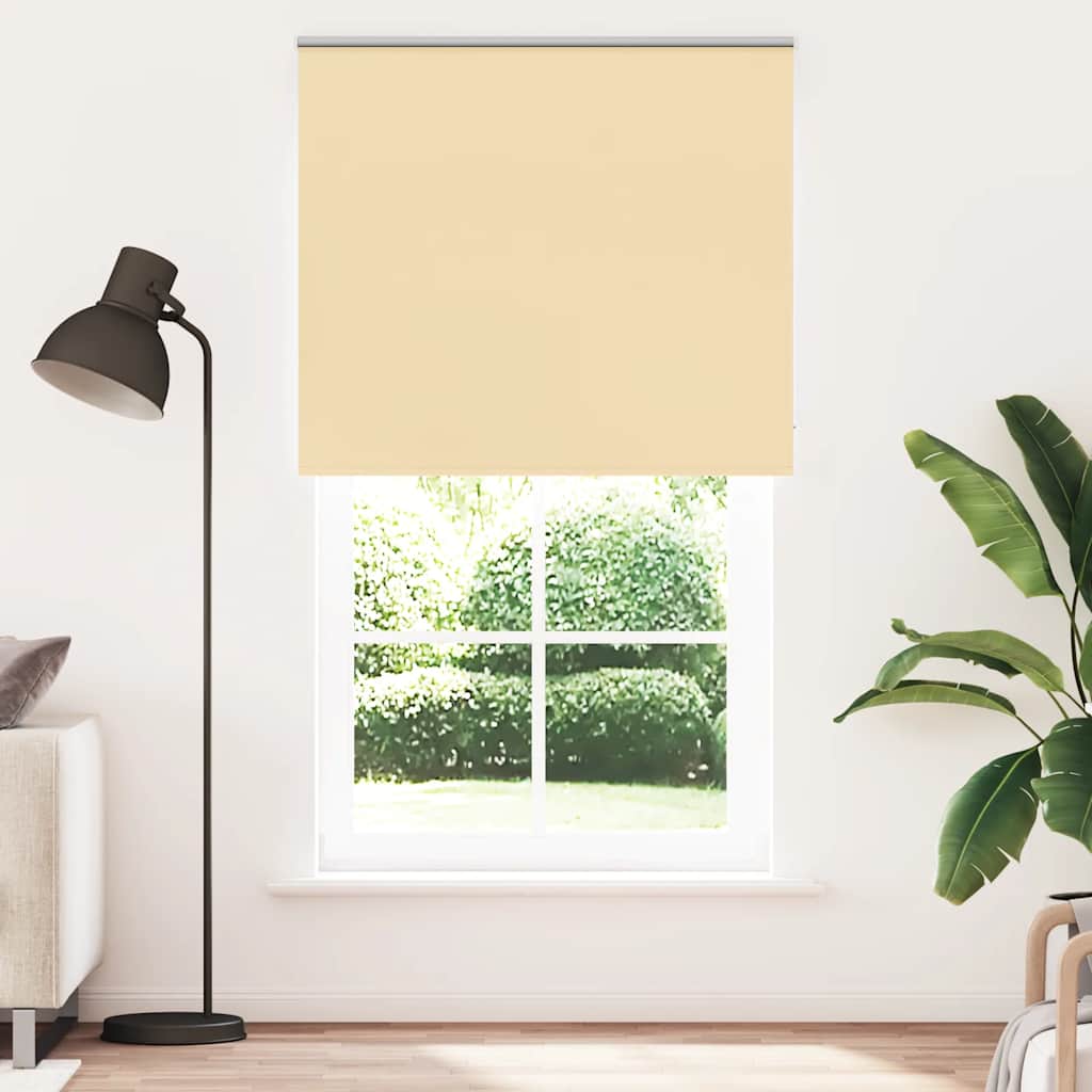 Persiana de enrolar 135x210 cm largura tecido 131,6cm poliéster