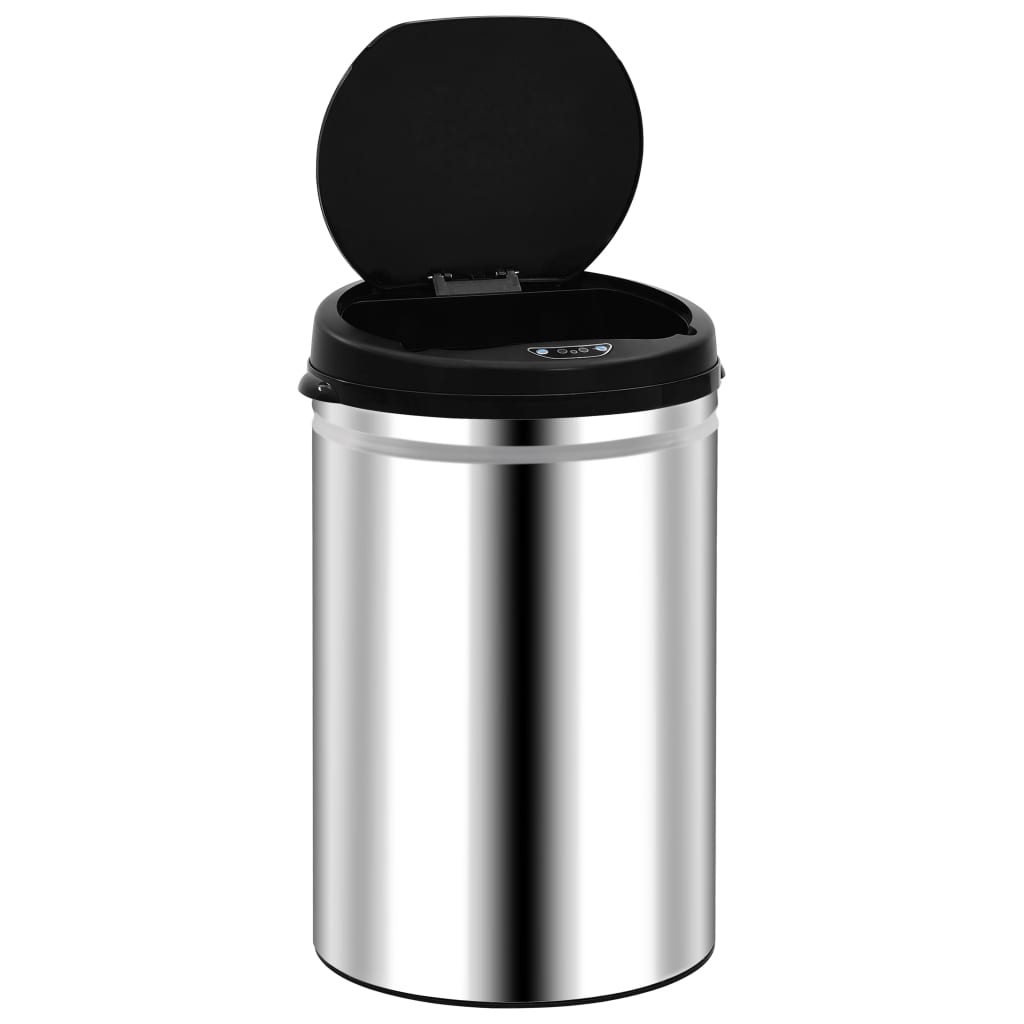 Caixote do lixo com sensor automático 30 l aço inoxidável
