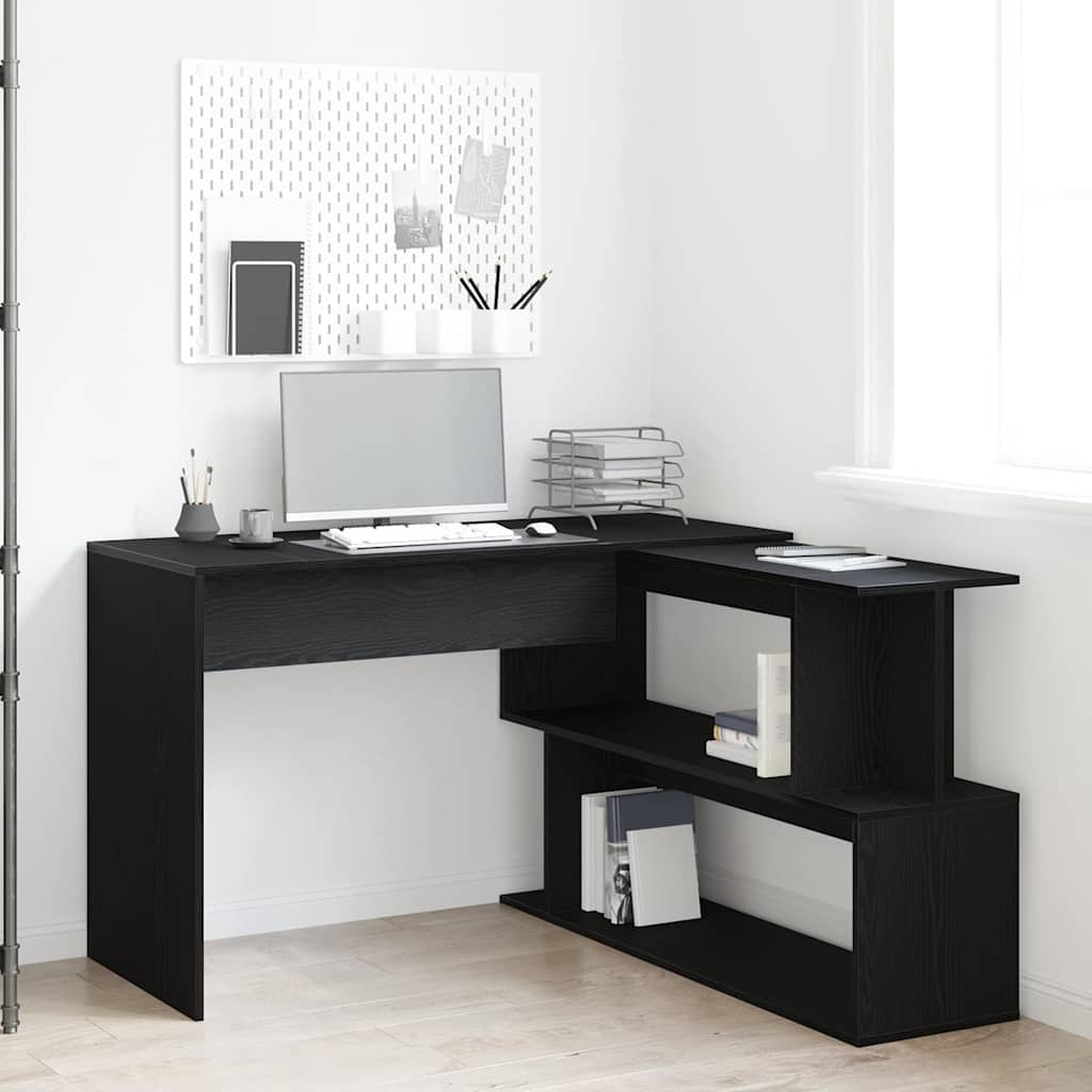 Mesa carvalho preto derivados de madeira 200 x 50 x 76 cm