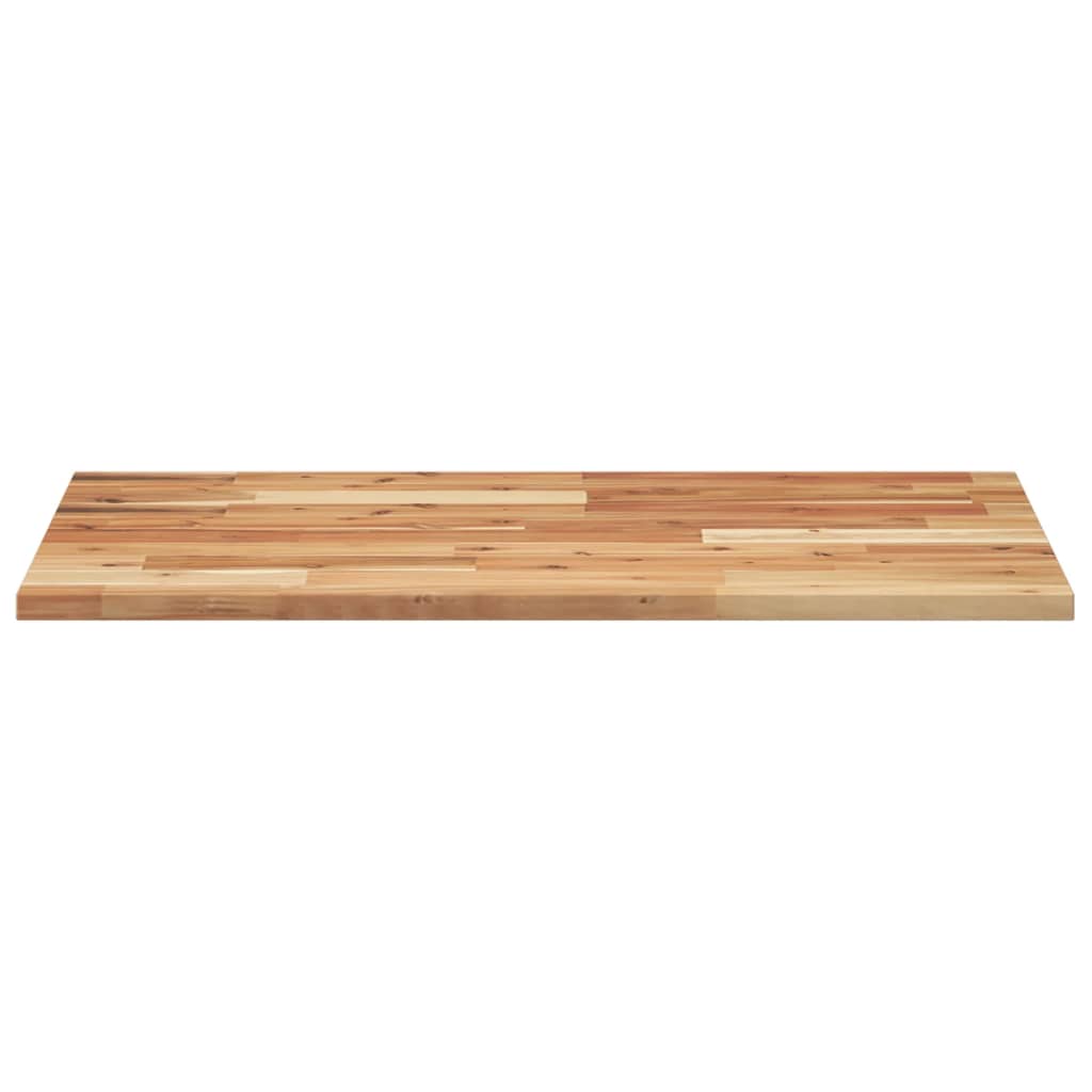 Tampo p/ móvel de wc 60x50x2 cm acácia maciça acabamento a óleo